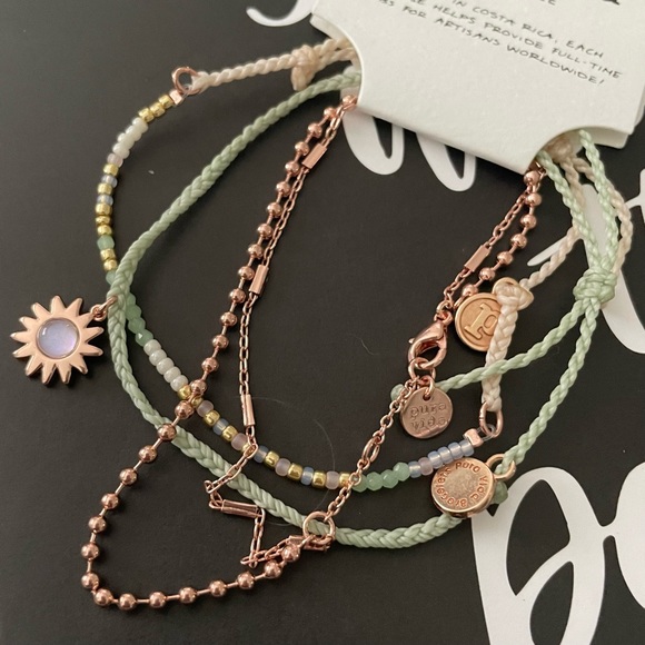 [pura vida] Soliel Stack • August 2022 Monthly Bracelet Club Pack - Picture 2 of 7